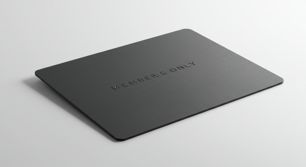 当店は、メンバー様ご本人、またはメンバー様からのご紹介の方のみご利用いただけます。